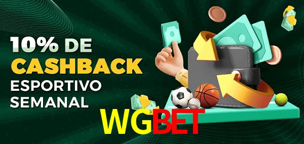 10% de bônus de cashback na WGBET